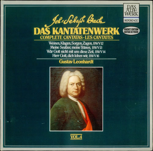 Johann Sebastian Bach Das Kantatenwerk: Vol. 4 German 2-LP